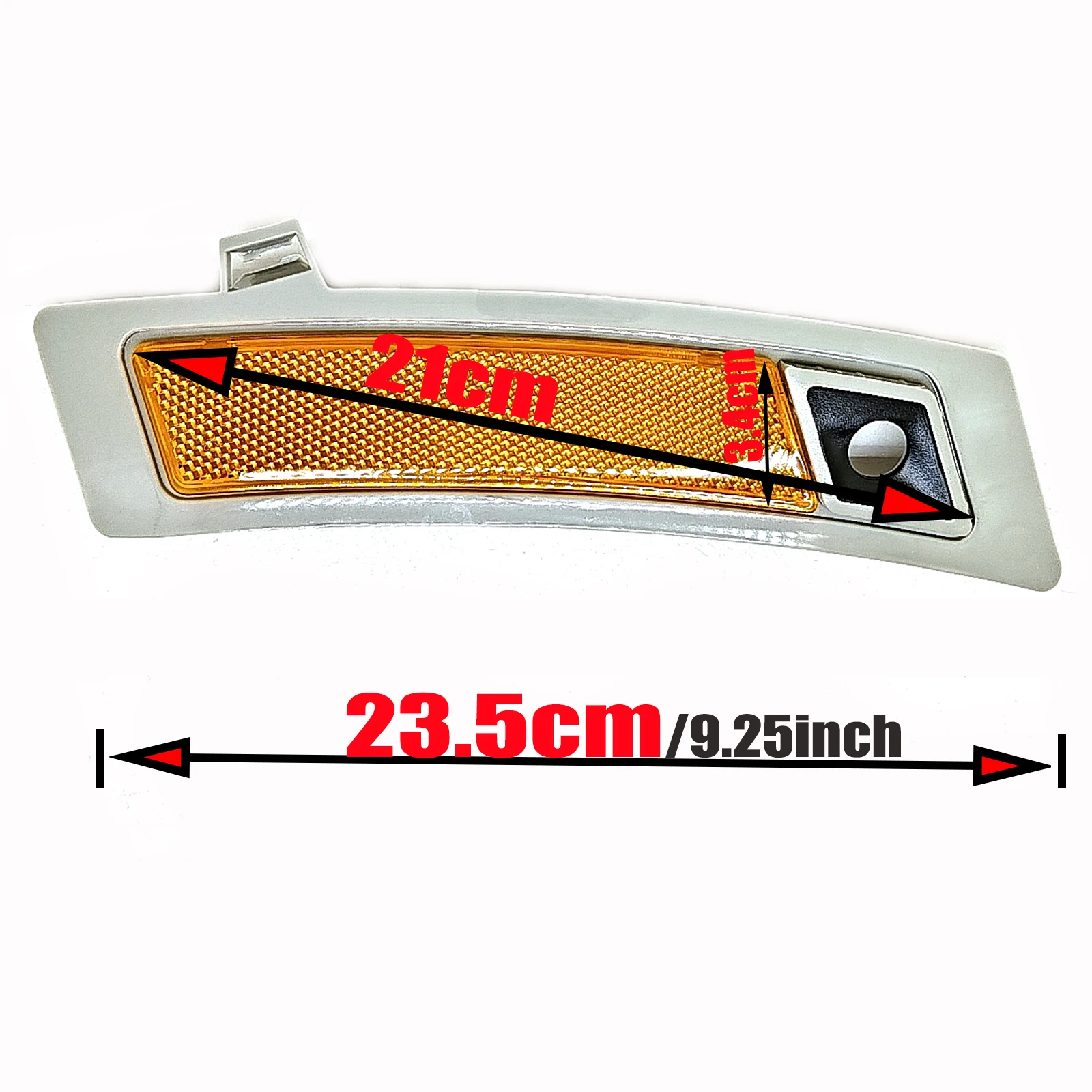 Fit 10-13 BMW X5 E70LCI 35d 35i 50i xDrive SAV Front light Side Marker Reflector