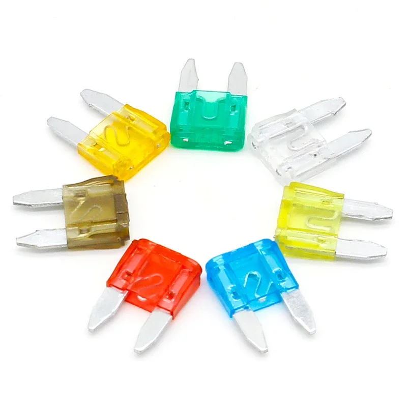 Blade Fuses,Car Fuses 35pcs MIXED Mini Blade Fuse AUTO Car 5 7.5 10 15 20 25 30 AMP
