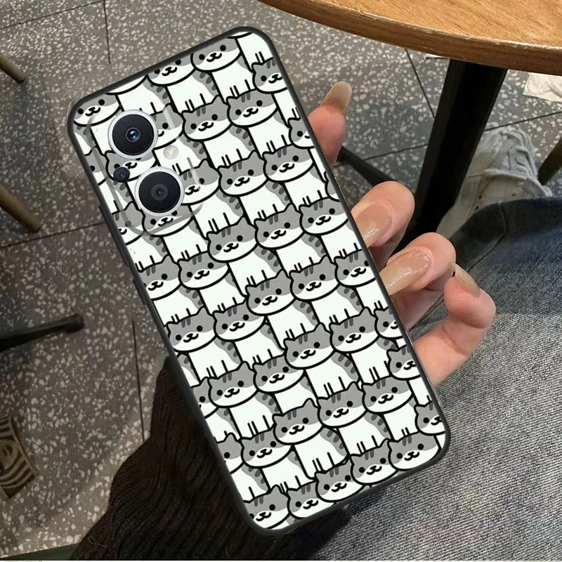 Adorable Cats Design Phone Case with Enhanced Protection