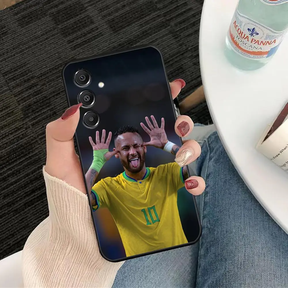 Football Star Phone Case with Neymar 10 Design - Durable Protective Cover