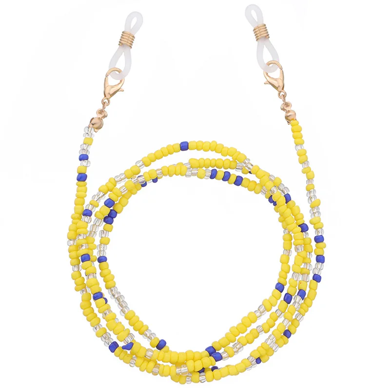 Neue Mode Frauen Lesebrille Kette Perlen Sonnenbrille Lanyard Halskette Hängen am Hals Brillen Halskette Zubehör Geschenk – Detail 8
