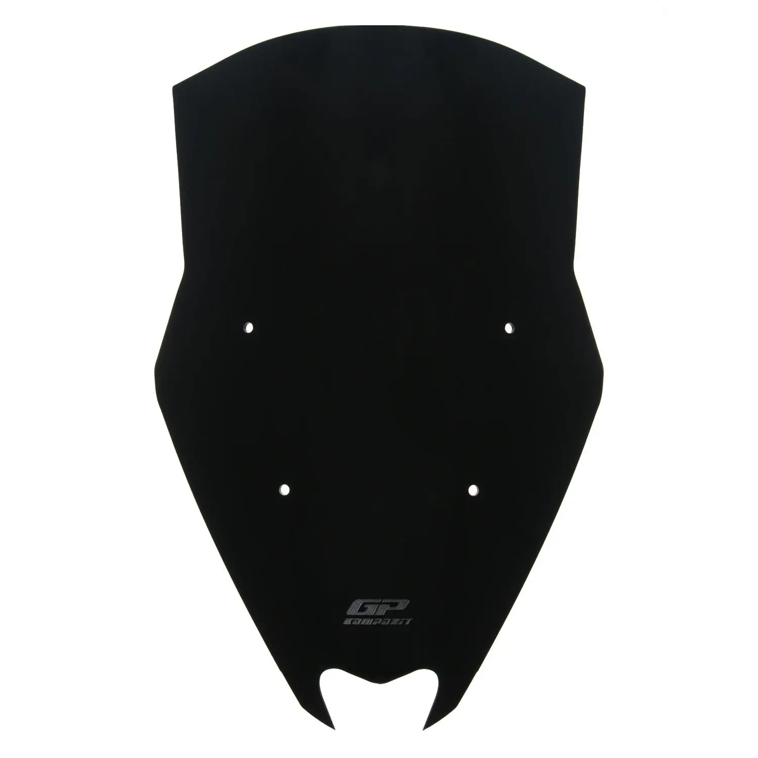 

GP Composite For Nmax 125-155 2015-2020 Compatible Short Windscreen Black 47 cm