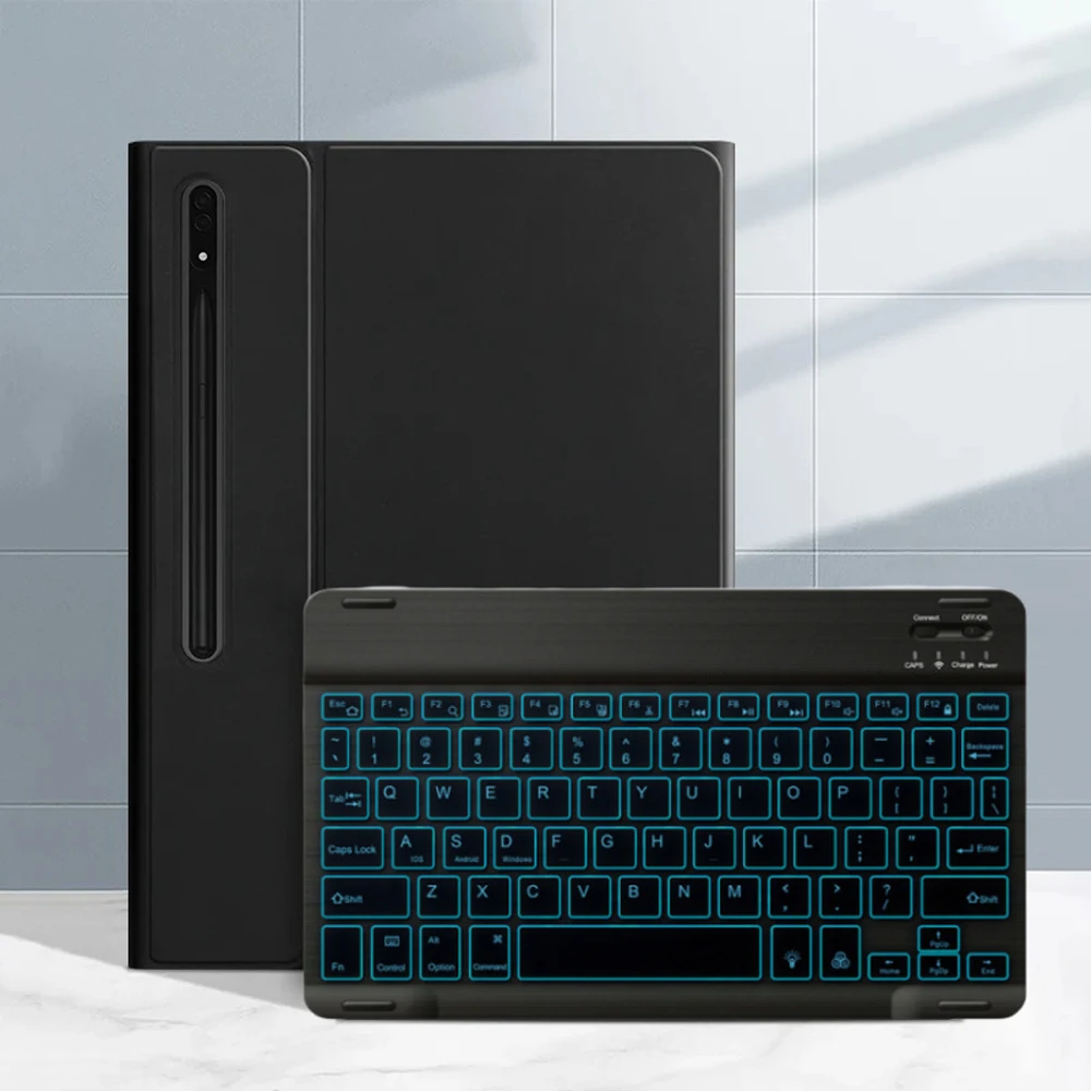 Premium Bluetooth Keyboard Cover for 11-Inch Tablet with Magic Keyboard Functionality