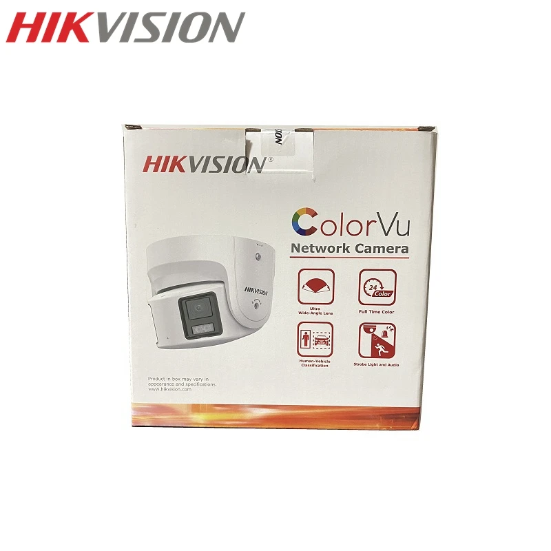 

Hikvision DS-2CD2387G2P-LSU/SL 8MP Panoramic Turret Full Color Built-in Microphone H.265 IP Dome Camera EZVIZ PoE IR 30M