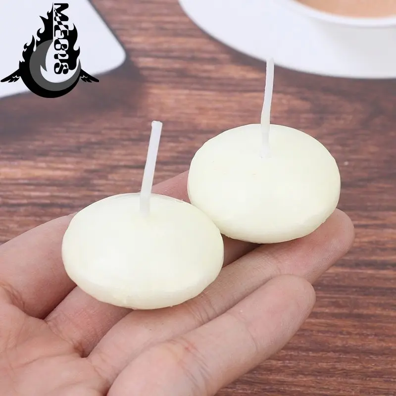 

5 pcs Hot New White Romantic Floating Candles Wedding Party Supplies Home Decoration DIY Candles Cheap Wholesale