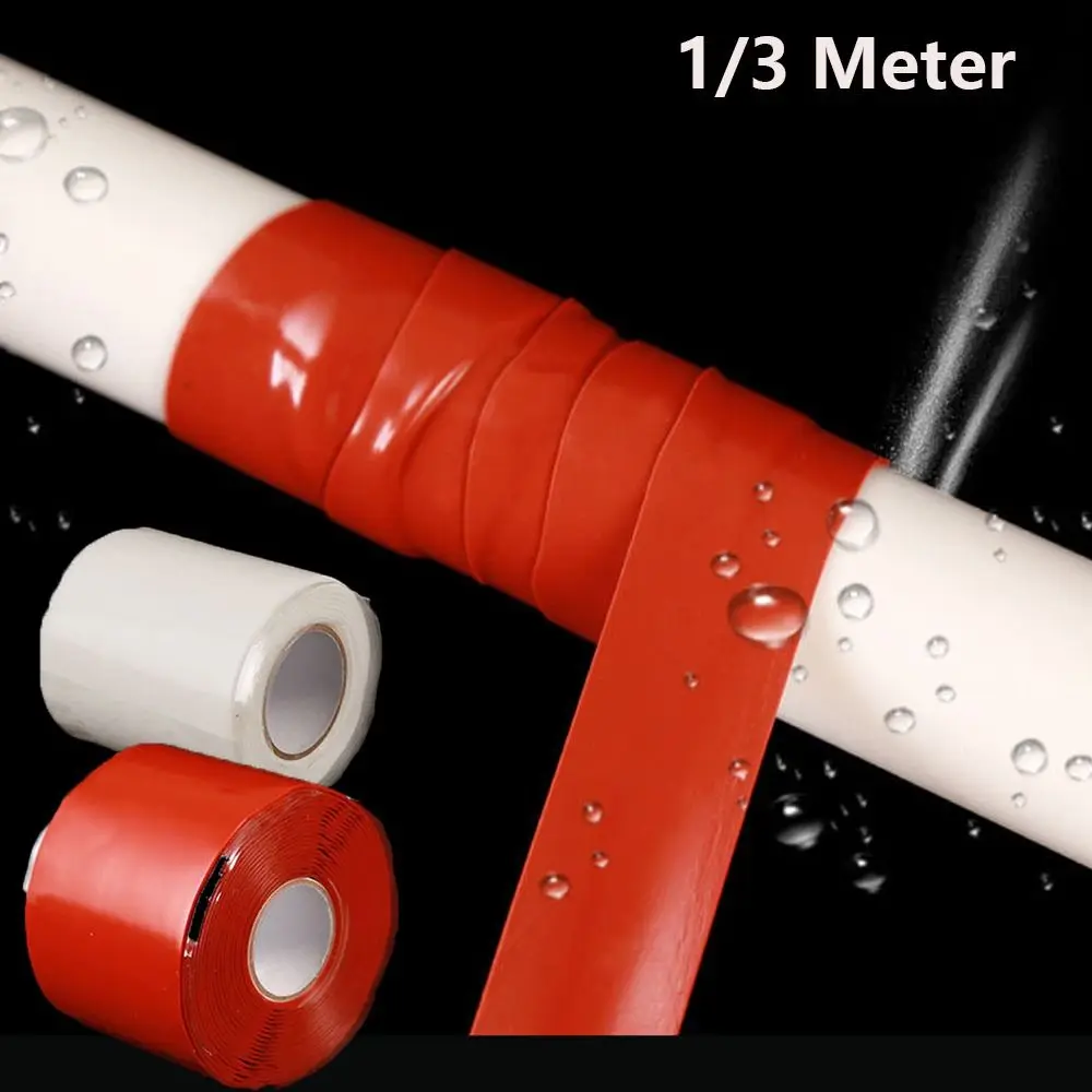 Water Pipe Repair Tape Silicone Waterproof Tape Self Adhesive Hose