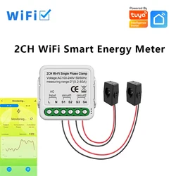 Smart WiFi Solar Energy Meter with Bidirectional Monitoring and Control (2CH)