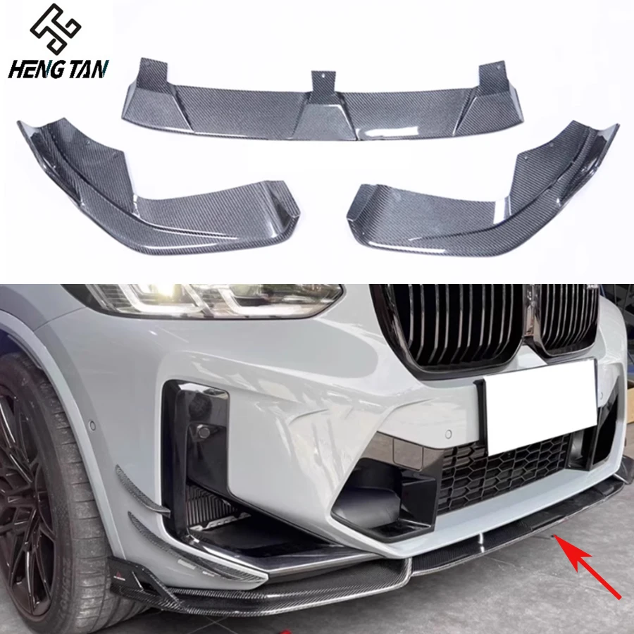 

Carbon Fiber High Quality Car Front Bumper Splitter Lip Parts For BMW X3M F97 X4M F98 Front Bumper Diffuser Body kit