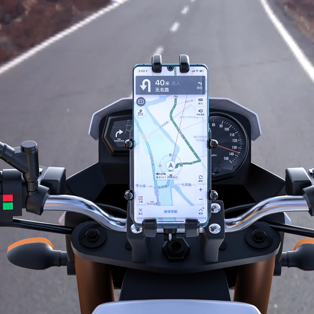 

Car Cell Phone Bracket 360° Rotation Bicycle Riding Bracket Stand Alufer Car Cellphone Holder for Motorcycle for Car Beach Car