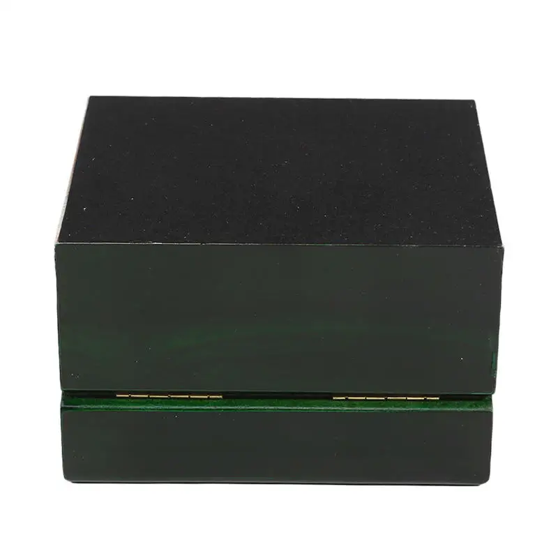 Luxuriöse Holz-Uhrenbox mit Präsentationskissen, Schmuck- und Armband-Etui für Herren und Damen, Sammler-Aufbewahrung mit Glasdeckel, Geschenkbox – Detail 6