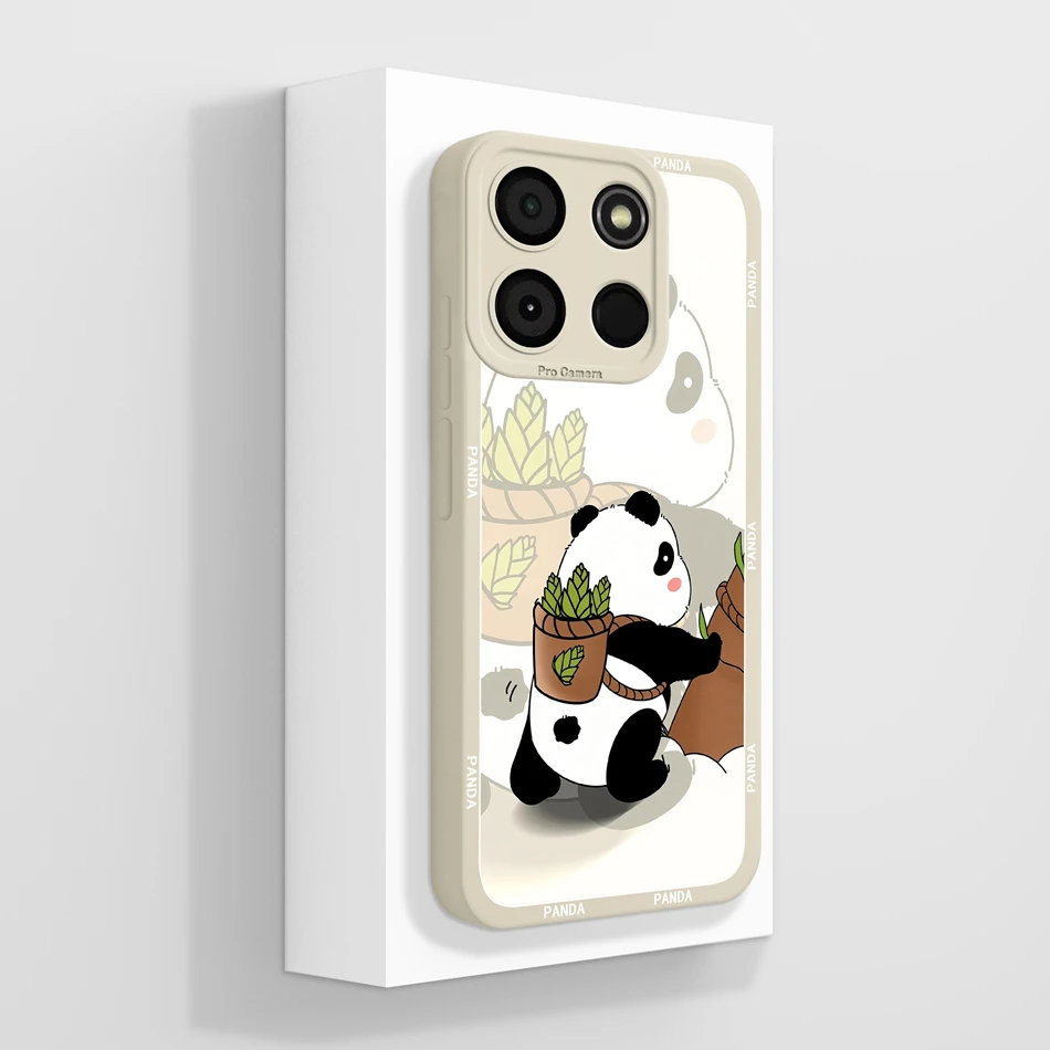 Astronaut Cartoon Fashion Soft Liquid Silicone Shockproof Phone Case Back Cover Shell