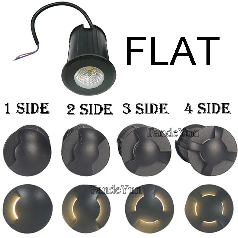 Garden Decoration Lamps 5W 3W Waterproof LED Underground Light Outdoor Ground Garden