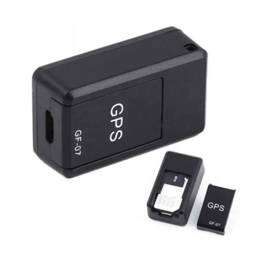 GF-07 Magnetic Car Tracker GPS Positioner Real Time Tracking Magnet Adsorption Mini Locator SIM Inserts Message Pets Anti-lost touch screen keypad for alarm system