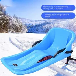 Snowboard épais à la mode pour enfant et adulte, traîneau à dos haut, simple, planche à sable, nouveau 