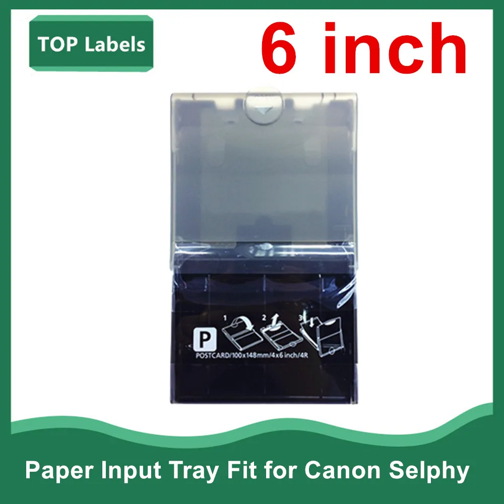 

6 inch P Tray fit for for Canon Selphy Photo Printer CP1300 CP1200 CP910 CP900 CP810 Paper Input Tray for Selphy KP108IN