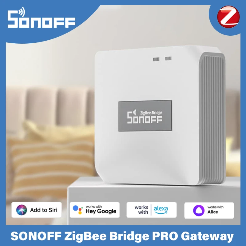 

SONOFF ZBBridge Pro Smart Zigbee Bridge Zigbee Getaway Hub Via eWeLink App Smart Home Works With Alexa Google Home ZigBee Sensor