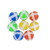 12PCS random suction cup stick target ball outdoor sport receive game throwing catch ball children parent-child interactive toy 3