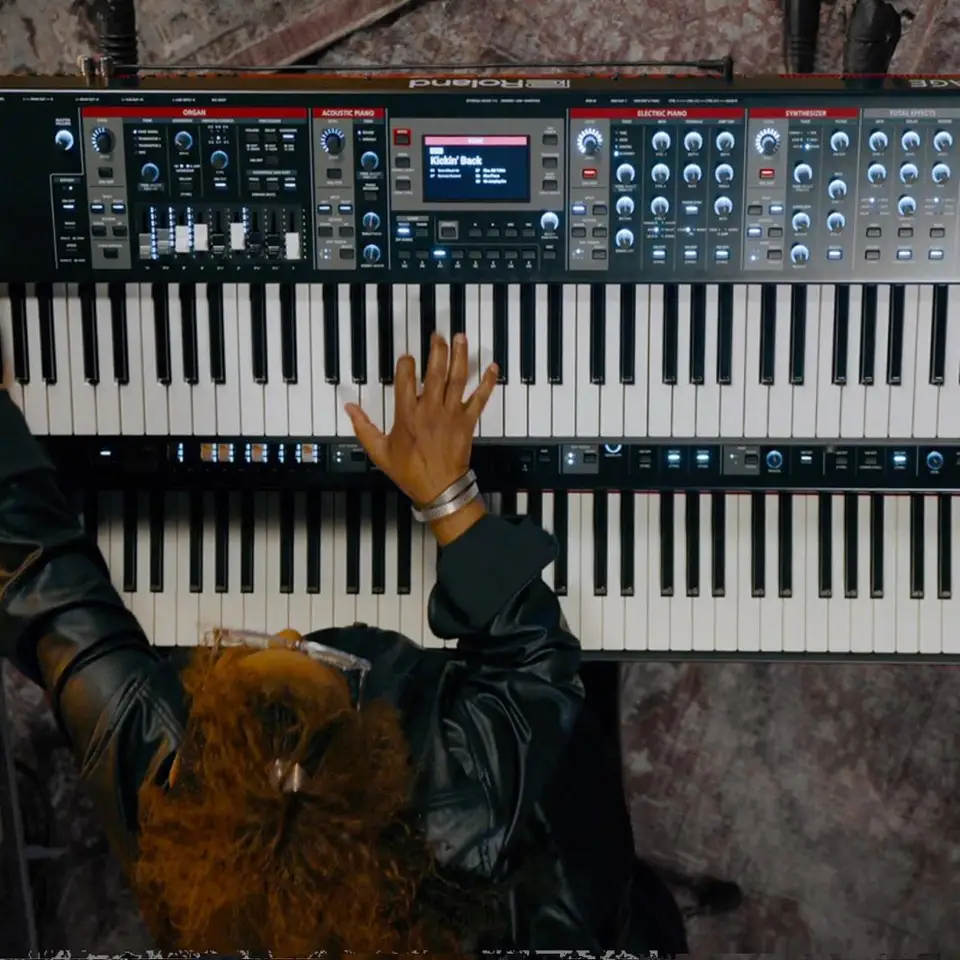 鍵盤楽器 Huang Jd Roland Professional Digital Synthesizer V-Stage 76/88 Keys