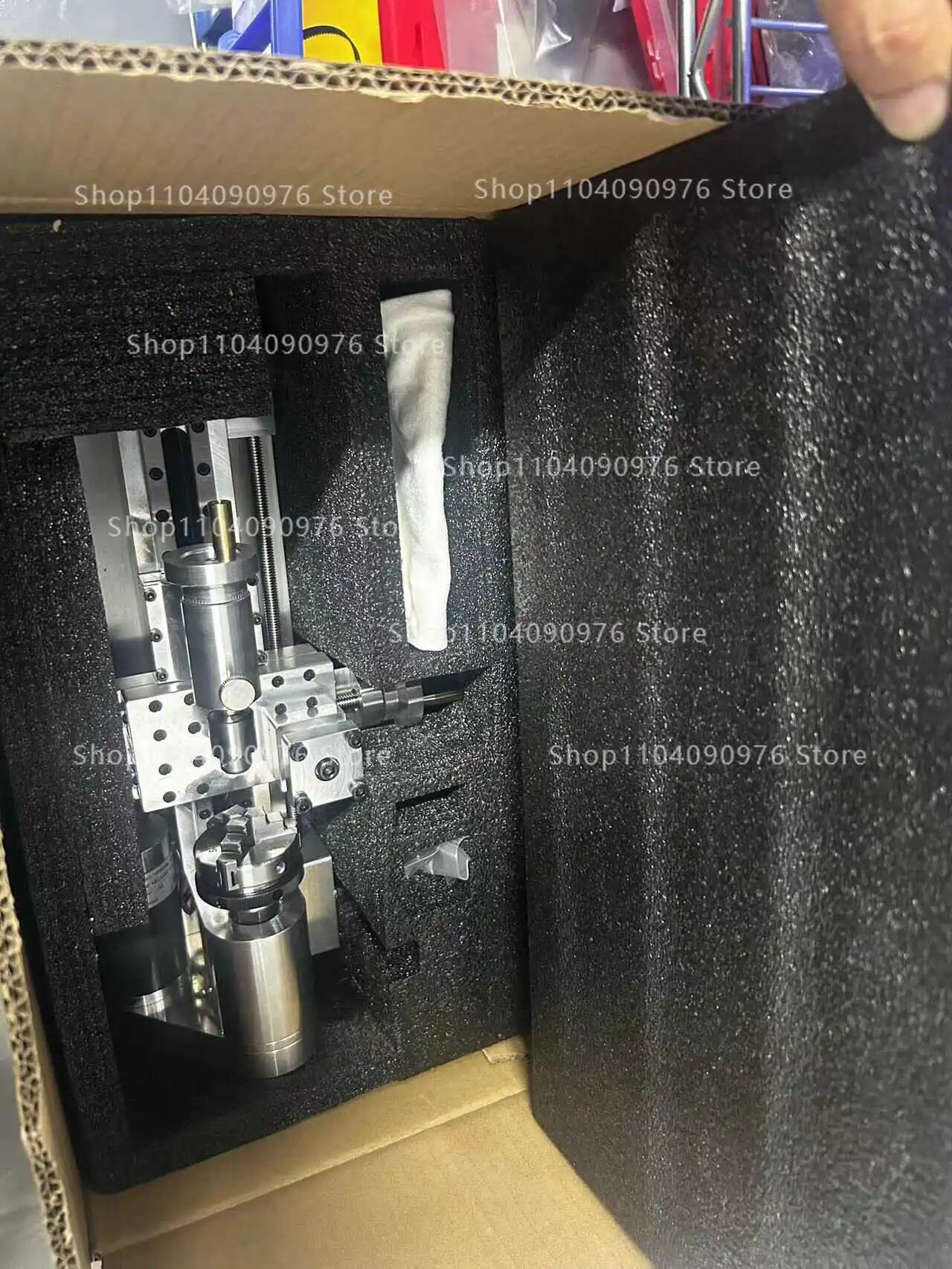DIY Mini Desktop Lathe Self Made Handcraft Delicate Lathe