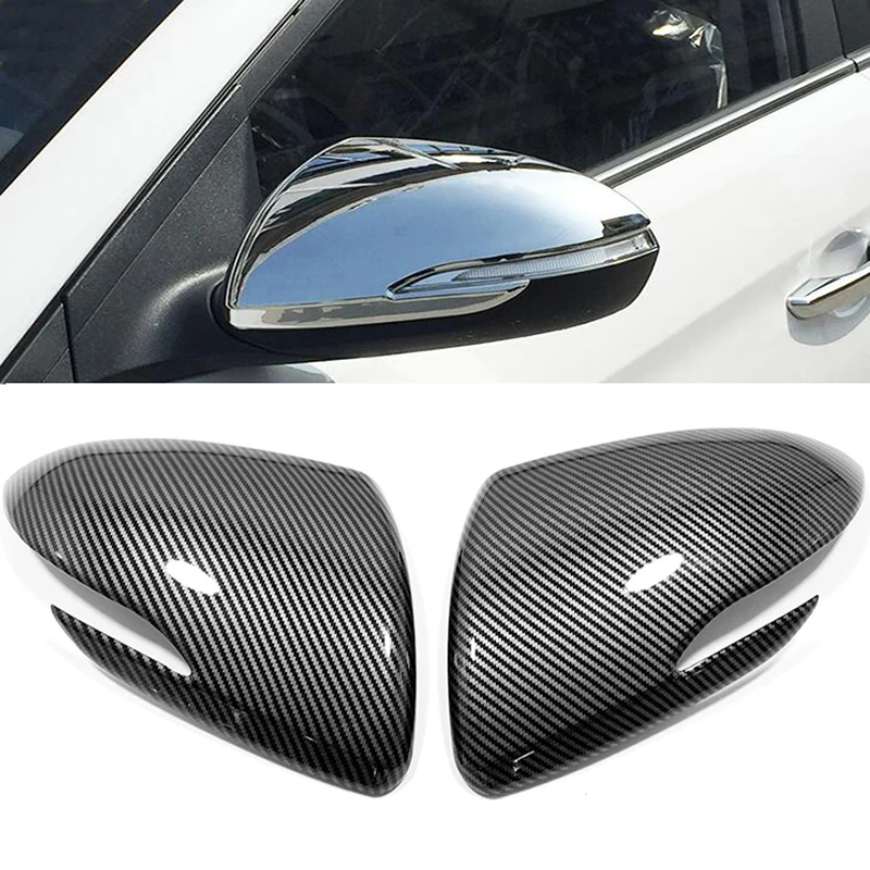 For Hyundai Elantra Avante 2016 2017 2018 2019 ABS Chrom/ Carbon Car Rearview Side door turning Mirror Cover trim accessories | Автомобили