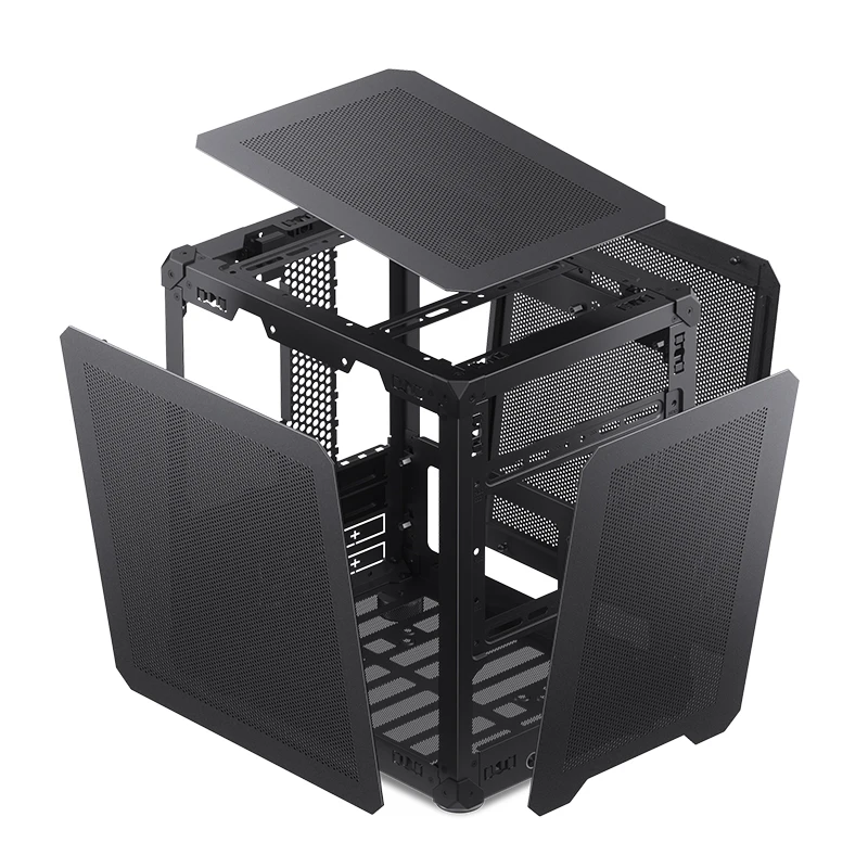 JONSBO C6 ITX/MATX Home/Office Mini Desktop PC Case Type-C interface Support CPU cooler ≤75mm 202mm(W)*266mm(D)*295.2mm(H）