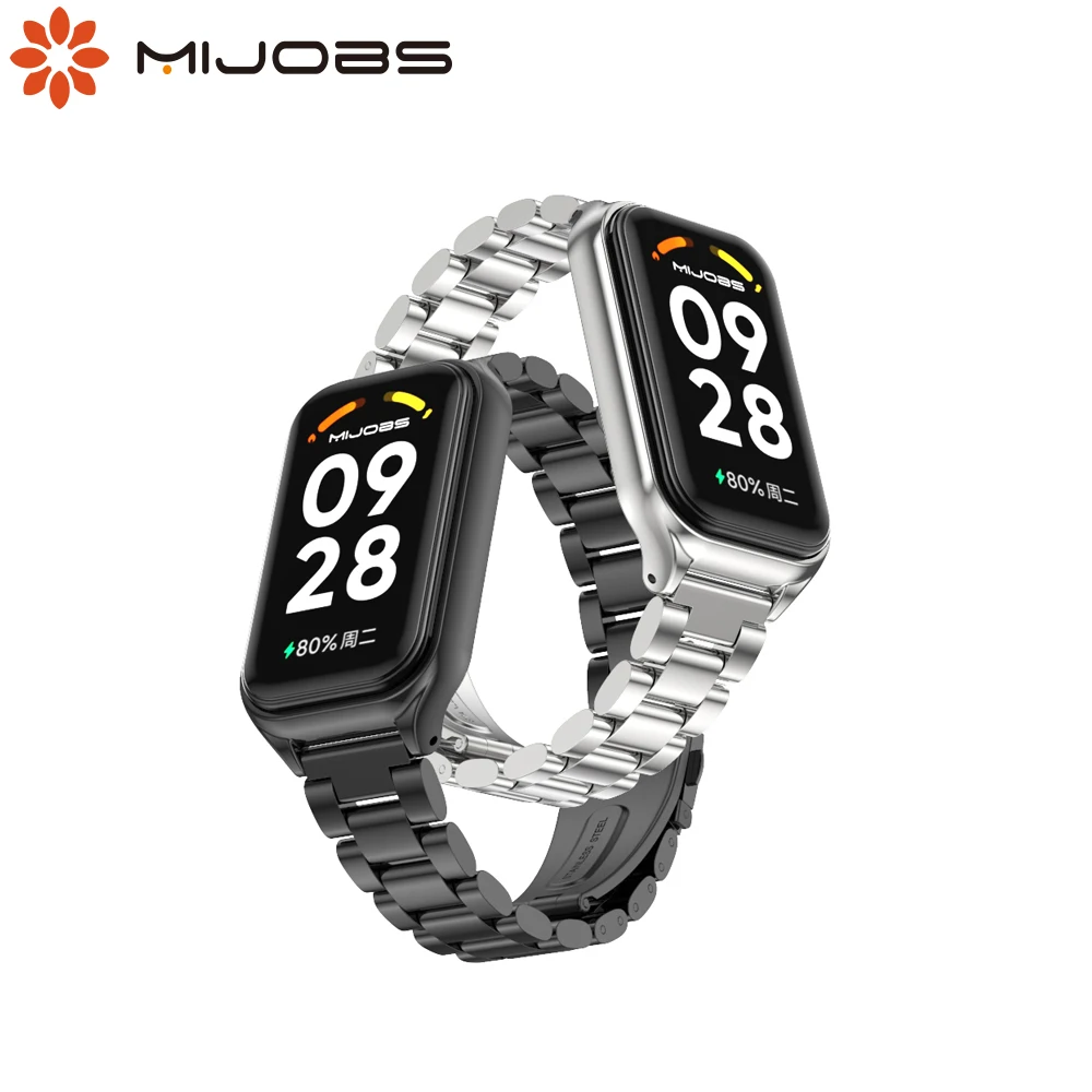 

Strap for Redmi Band 2 Bracelet Metal Wristbands for Xiaomi Redmi Smart Band 2 Strap Watchband Correa Stainless Accessories