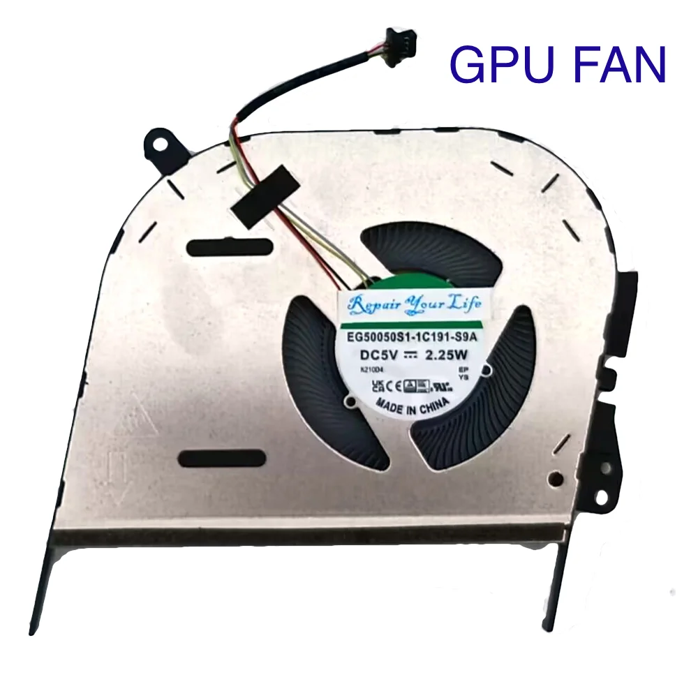 Ventilador de Refrigeração Cpu para Asus Pro 16x Oled N7600 M7600 M7600q X7600 M7600qe M7600re 13nb0uv0t04011 - Imagem 4
