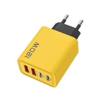4 Ports USB C PD Charger Quick Charge 3.0 Type C USB Phone Chargers Fast Charging Adapter For iPhone 15 14 Samsung Xiaomi Huawei 8