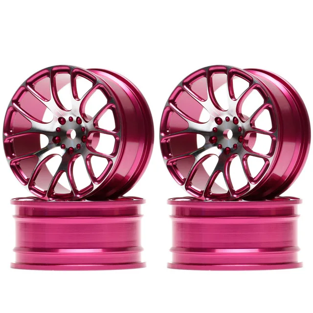 交換用アルミ合金ホイール,1:10タミヤTt-01 Tt-02 Xv-01 hsp hpi