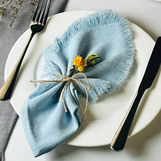 Cotton Table Napkins Cloth Napkins Hotel Serving Cloth Napkins Soft Fabric  Dinner Napkins For Wedding Birthday Party Decoration - Table Napkin -  AliExpress