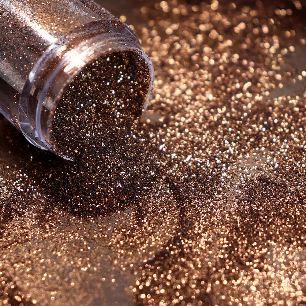 0.2mm Holographic Sugar Powder Laser Nail Glitter Shining Fine Colorful Chrome Pigment Dust For DIY Polish Nail Art Decorations