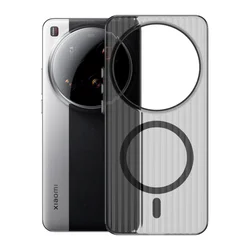 Xiaomi Ultra Slim Transparent Magnetic Protective Case for Mi 15 Ultra (Black)