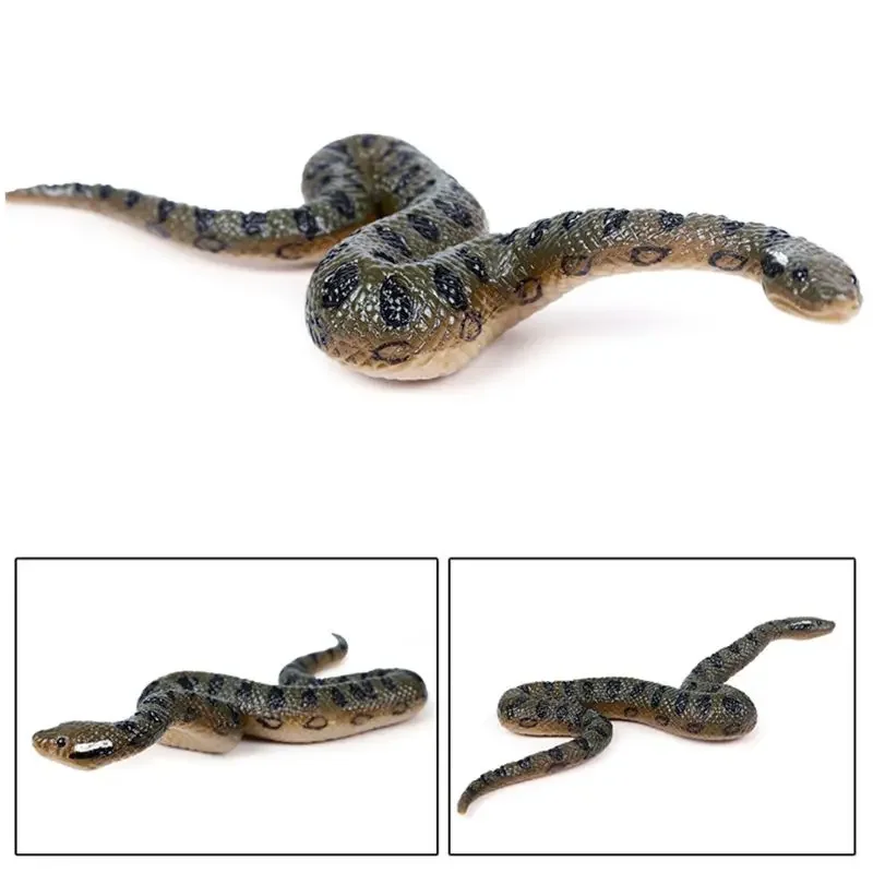 【Customer favorite】 Premium Wild Snake Toy Set - Realistic & Python Figurines with Eco-Friendly PVC, Educational Animal Learning Gift for Kids.