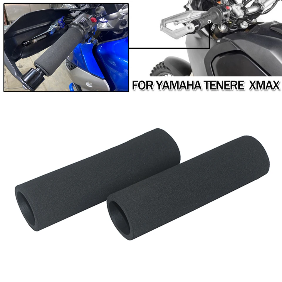 Foam Fietshandvatten - Hoge Dichtheid Schuim Siliconen - Anti Vibratie Stuur Grips - Voor Mountainbike & Scooter
