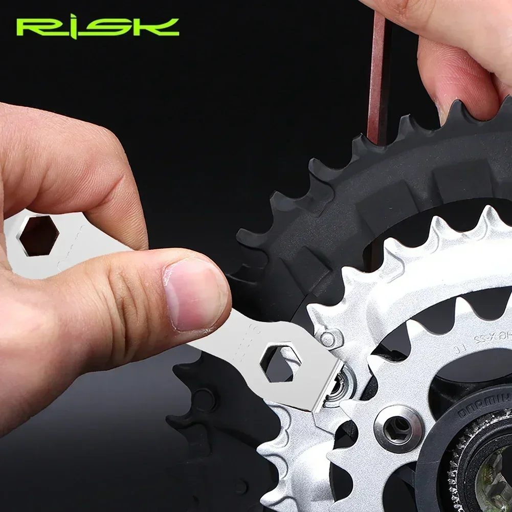 Front Chainring Removing Chainring Bolts Wolf Tooth Anodized Alloy