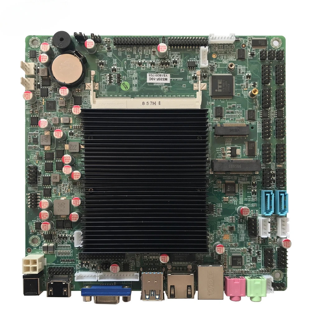 

Apollo Lake J3355 Dual Cores 2.5GHz HD-MI LVDS EDP VGA M.2 MSATA Hard Disk Fanless Motherboard