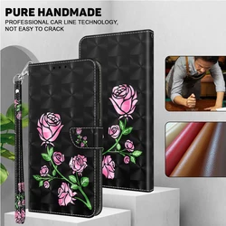 3D Magnetic Flip Leather Wallet Phone Case for Galaxy S25 - S24 (YZMG)