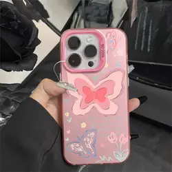 Butterfly Cute Matte Hard Laser IMD Cover Case for Oneplus Ace6 5G (S12564)