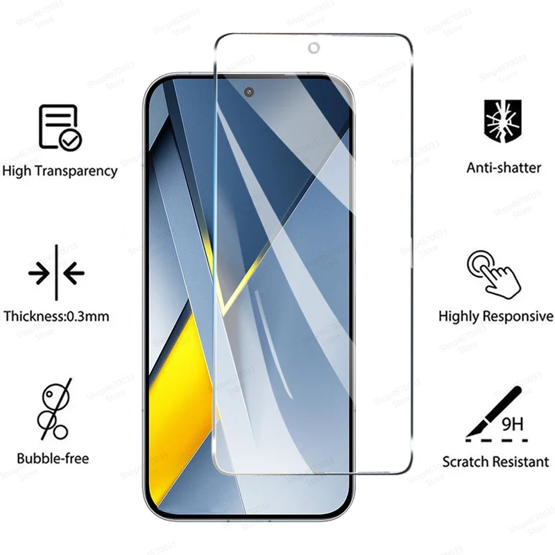 4PCS High-Definition Tempered Glass Screen Protector