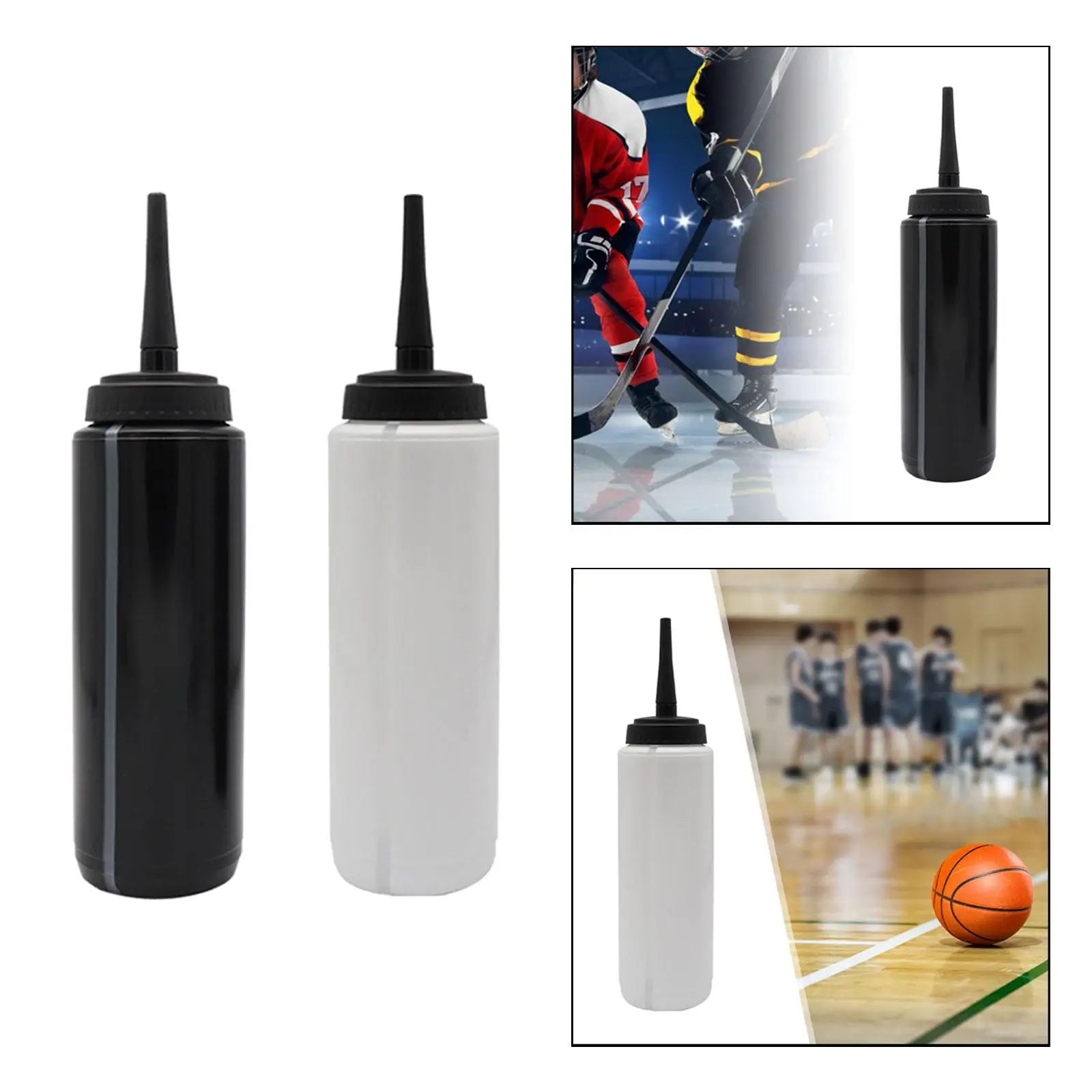 Sports Water Bottle Fitness Bottle Leakproof Drink Water Cup 1 L Capacity for Running Baseball Outdoor Sports Hockey