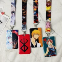 Lanyard Card Holders Squirtle ID Card Cover Passport Student USB Credit Card Bus Card Student Plastic Case Accessories Gifts