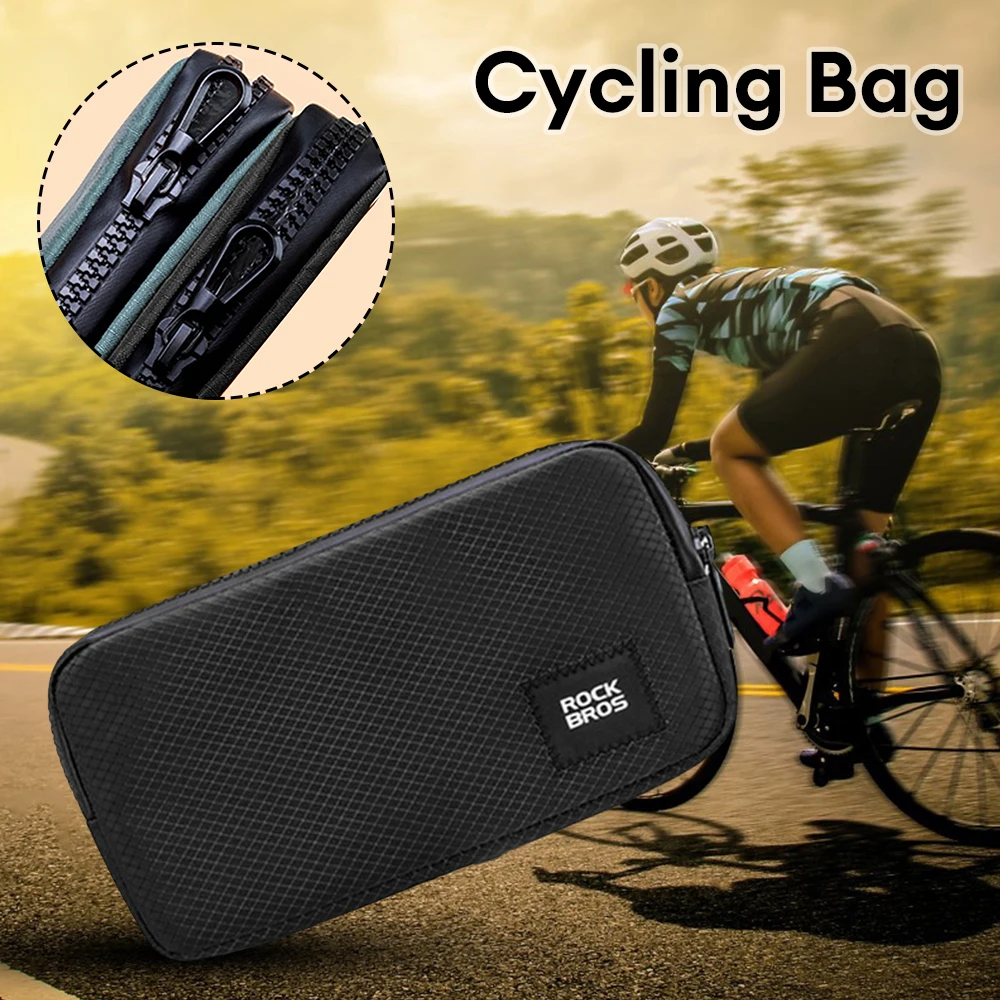 

Cycling Phone Bag Daily Use Small Size Lightweight Portable Multifunctional Hand Bag Storage Coins Wallet Commute Bag