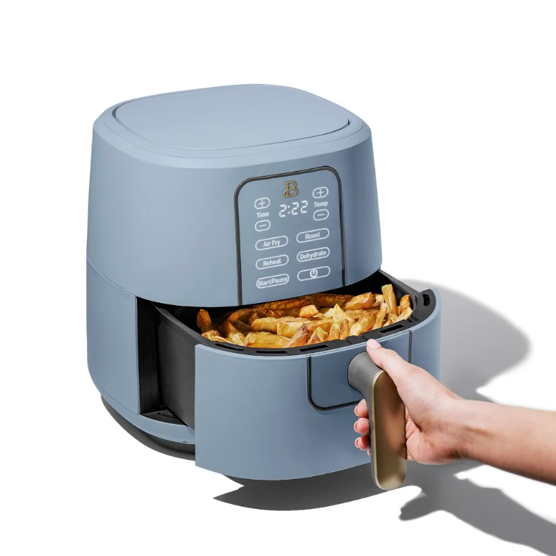 ZAOXI Air Fryer 2 Quart, Small Compact Air Fryer, with Adjustable Temp  Control