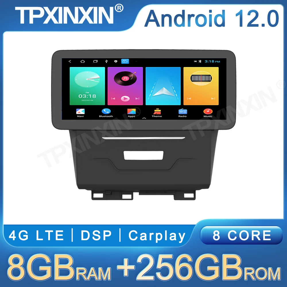 

12.3 Android Car Radio 4+128G For Honda Jade 2013-2020 Car Multimedia Player Headunit Audio Radio GPS Navigtion Wireless Carplay