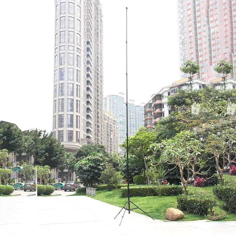 photography shooting carbon fiber 8.4m high tripod 7 section vertical light stand for camera 840cm light stand 8m tripod