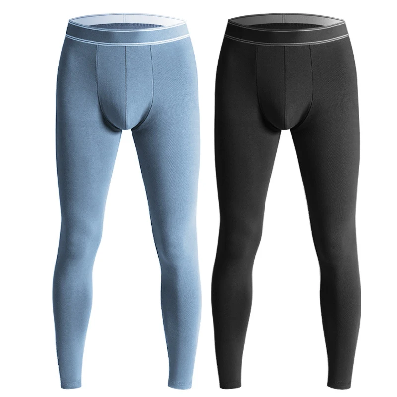 Cotton Underwear Leggings Pants Cotton Thermal Underwear Pants Men