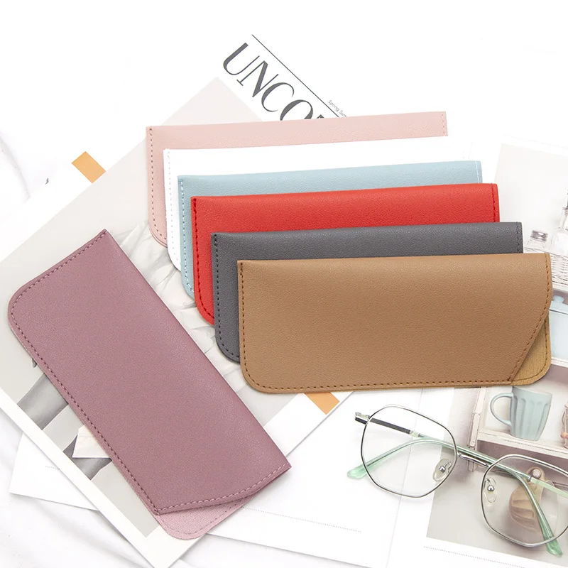 Sunglasses Case Unisex Glasses Bag PU Leather Protective Cover