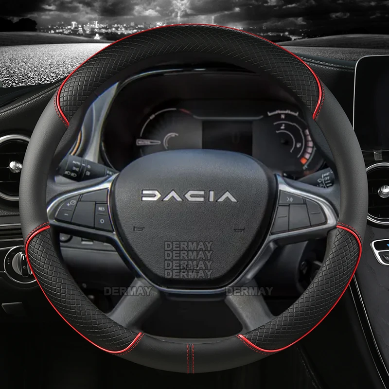 Coprivolante Per Auto In Pelle Pu Per Dacia Spring Dacia Sandero Stepway Crossover Per Renault Sandero Accessori Auto