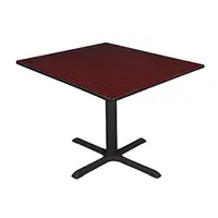 48" Square Melamine Dining Table X-Base Restaurants and Cafes 1