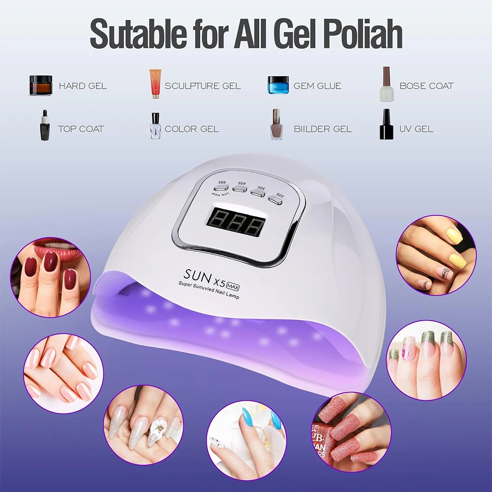 Nail Lamp LINMANDA UV LED Professional Nail Dryer Gel Polish Curing